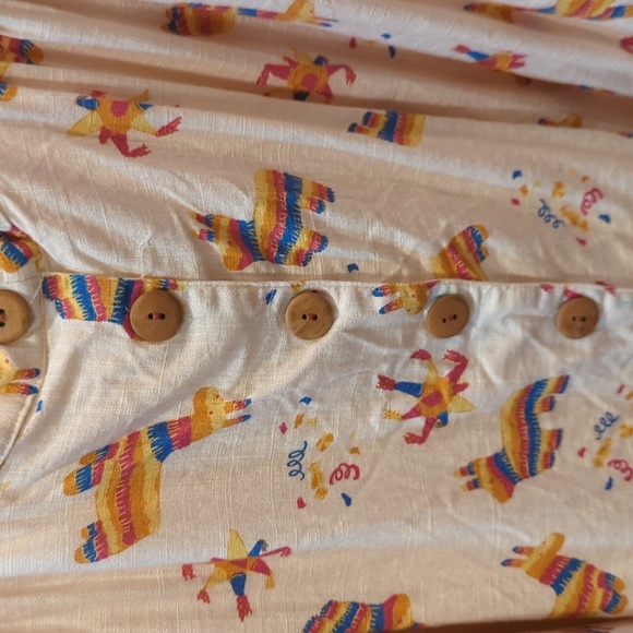 Modcloth Fiesta Cut Out Dress Size 3X  Piñata - Picture 4 of 6